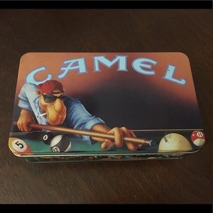 Vtg Joe Camel Tin and Matches NOS